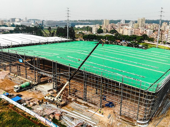 【天譜安鋼結(jié)構(gòu)廠房案例】——廣州番禺大型鋼結(jié)構(gòu)廠房